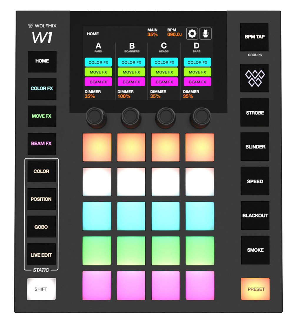 Controleur DMX - WolfMix W1 MK2